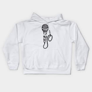 microphone Kids Hoodie